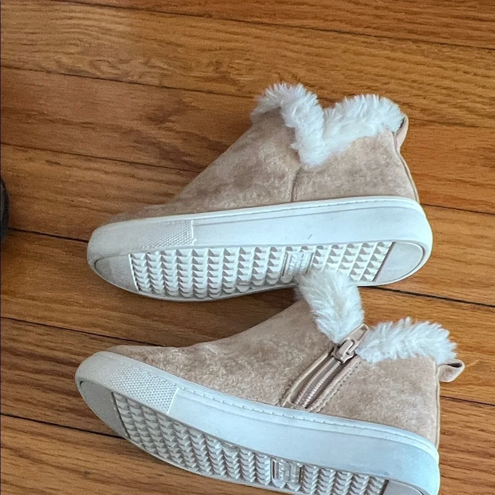Cozy Black and Tan Kids Boots Bundle, size 10